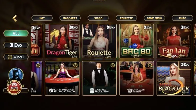 Kho trò chơi Live Casino Go88 – Trải nghiệm chân thực bậc nhất