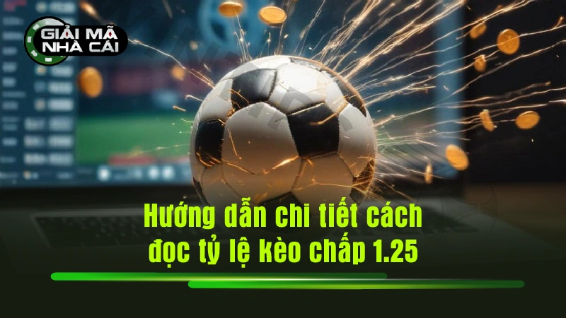 Hướng dẫn chi tiết cách đọc tỷ lệ kèo chấp 1.25