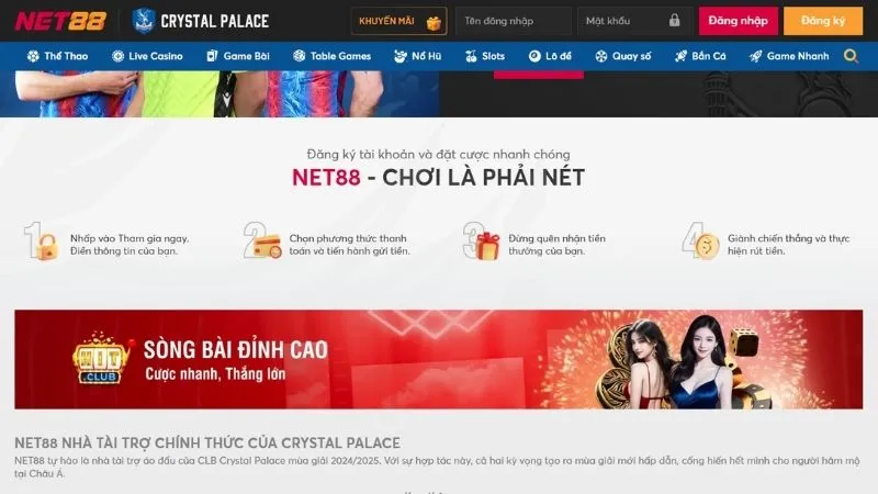 Chính sách miễn phí giao dịch tại NET88