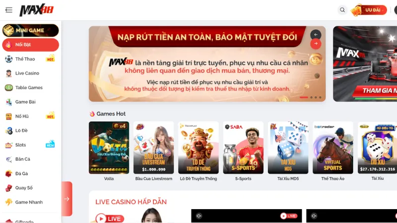 Tổng quan về Max88 – Nhà cái vận hành dựa trên phiên bản trước đó là MU9