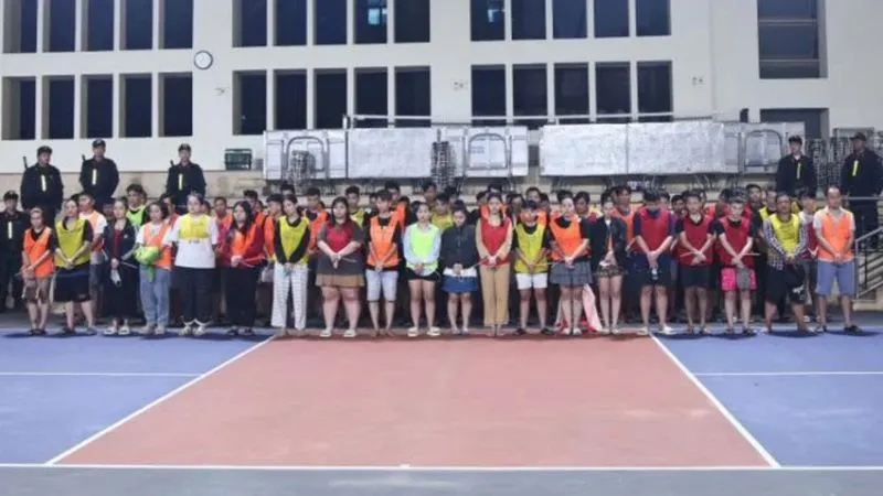 Các đối tượng trong ổ nhóm lừa đảo viễn thông đặt trụ sở tại Campuchia đã sa lưới pháp luật.