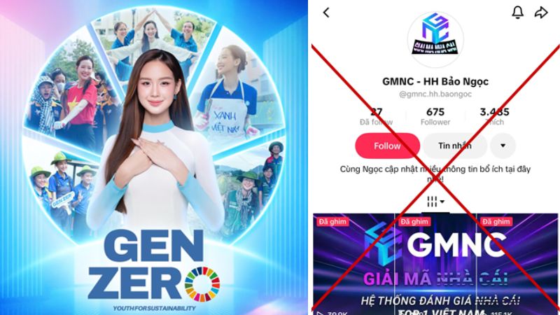 GMNC là gì mà lại phải FAKE AI Hoa Hậu Bảo Ngọc?