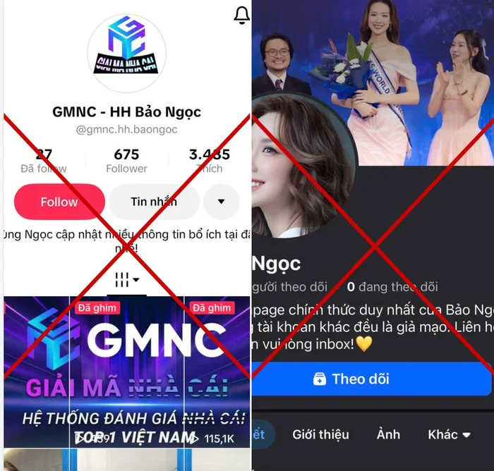 GMNC bị tố cáo giả mạo hoa hậu Bảo Ngọc