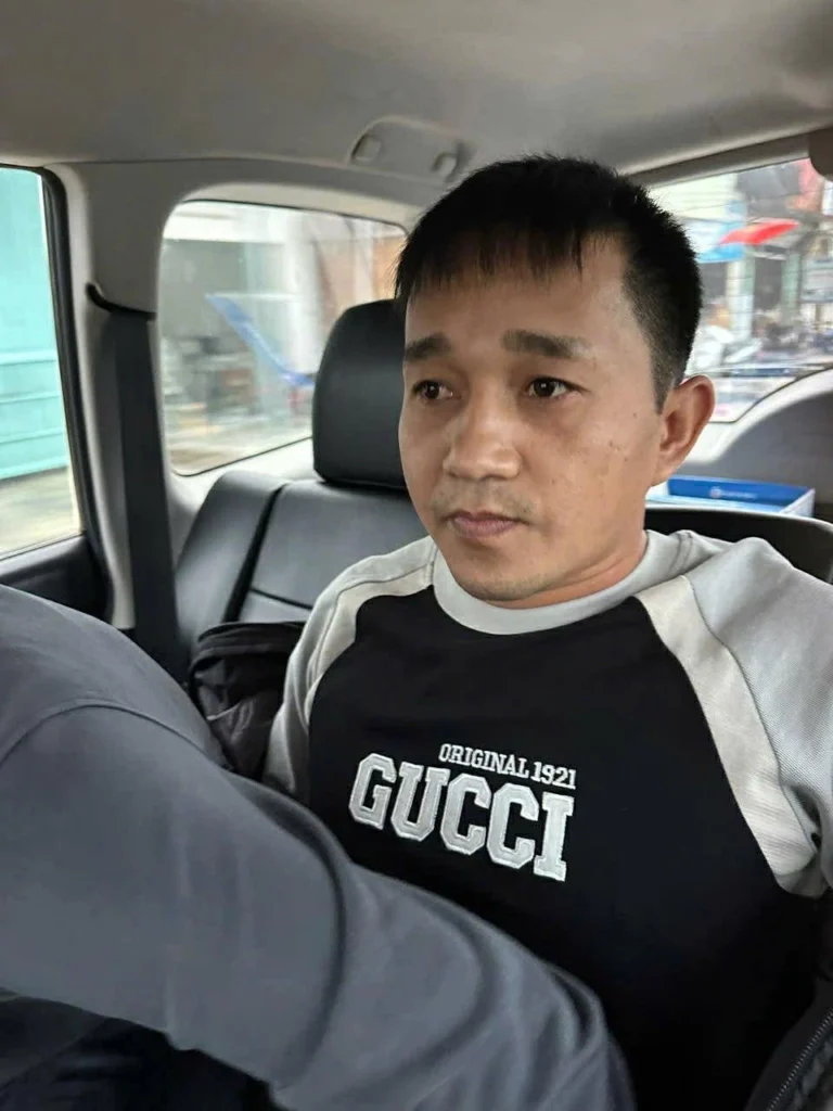 Cơ quan điều tra đã áp giải nghi phạm Lê Văn Ân về trụ sở làm việc