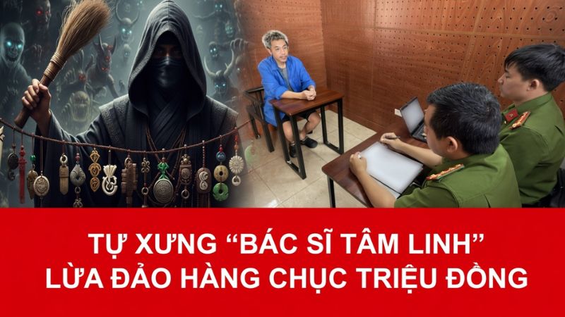 "Bác sĩ tâm linh" trừ tà bắt quỷ