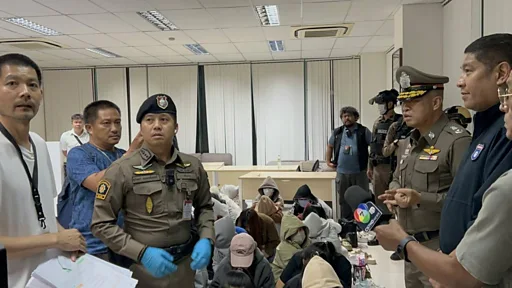 Cảnh sát Thái Lan đã bắt giữ 94 người Việt Nam tại Bangkok